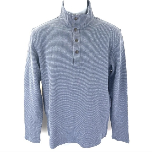 Michael Kors Men’s Blue Sweater Button M - Picture 1 of 5